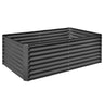 6x3x2ft Galvanized Raised Garden Bed HouseOfZazla