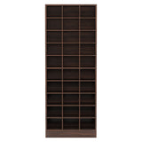 10 Tier Shoe Storage Cabinet With 30 Cubbies