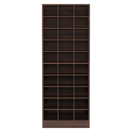 10 Tier Shoe Storage Cabinet With 30 Cubbies HouseOfZazla