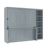 Sturdy Murphy Bed With Desk And Bookshelf HouseOfZazla