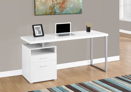 Computer Desk for Home Office with Storage Drawers HouseOfZazla