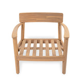 Mallorca Acacia Wood Club Chair With Seat Cushion