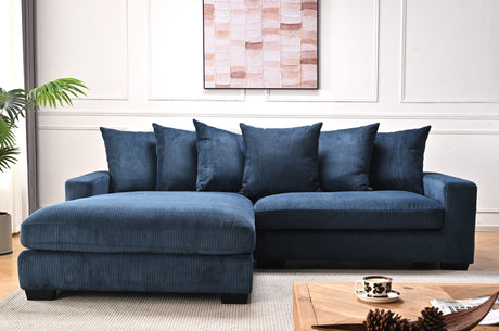Luxe - Oversized 2 Piece Sectional Couches For Living Room, L Shaped Sofa With Chaise HouseOfZazla