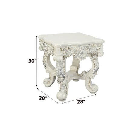 Adara Elegant White Coffee Table HouseOfZazla