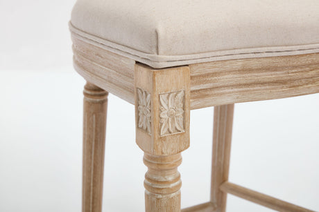 French Country 26'' Height Bar Chairs Set of 2 HouseOfZazla