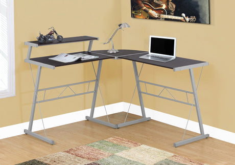 Computer Desk, Home Office, Corner, L Shape, Laptop, Durable Construction HouseOfZazla