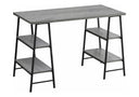 Computer Desk For Home Office, Storage Shelves, Industrial Design HouseOfZazla