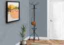 Coat Rack Hall Tree with 12 Hooks and Umbrella Holder HouseOfZazla