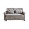 Loveseat Sofa Bed, Pull - Out Couch Sleeper & 2 Pillows HouseOfZazla