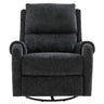 Manual Recliner Massage Chair With Swivel Rocker, 8 Massage Modes, Side Storage Pocket HouseOfZazla