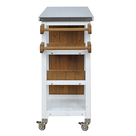 Foldable Outdoor Kitchen Island Patio Prep Station HouseOfZazla