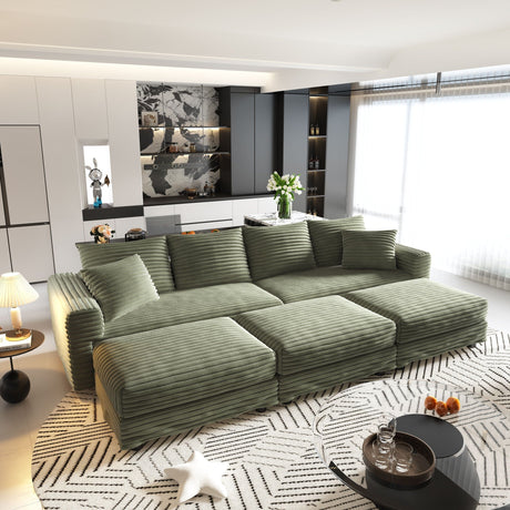 Modern Comfy Upholstered Sofa Cloud Couch & Deep Seat Couches HouseOfZazla