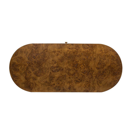 Jesse - Single Drawer Oval Computer Desk HouseOfZazla