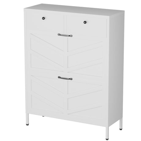Shoe Cabinet With Flip Drawers HouseOfZazla