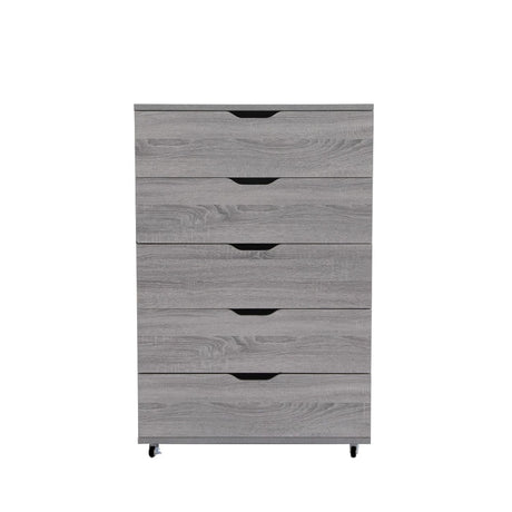 Modern 5 Drawer Dresser With Wheels HouseOfZazla