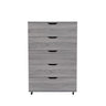 Modern 5 Drawer Dresser With Wheels HouseOfZazla