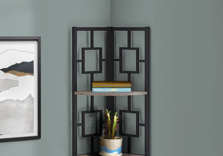4 Tier Corner Bookshelf - Contemporary & Modern HouseOfZazla