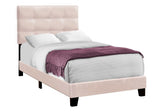 Transitional Upholstered Bed Frame
