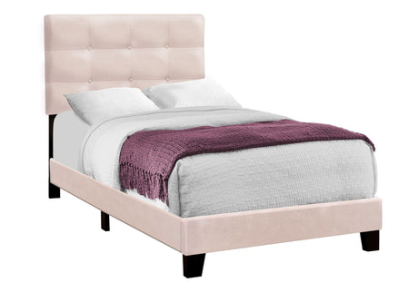 Transitional Upholstered Bed Frame HouseOfZazla