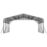 Heavy Duty Carport, All Weather Shelter - Black