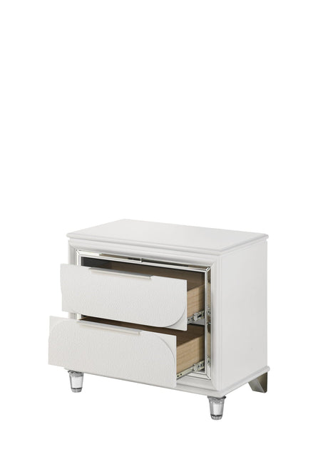 Tarian Nightstand - White HouseOfZazla