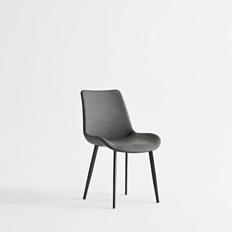 Dining Table Set, Chairs (Set of 2) - Gray HouseOfZazla