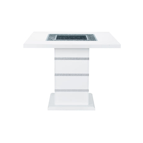 Ariya - 5 Pieces Bar Table And Bar Stool Set HouseOfZazla