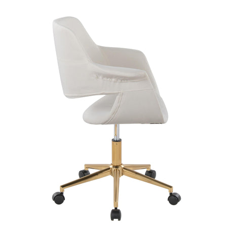 Vintage Flair - Mid Century Modern Office Chair HouseOfZazla