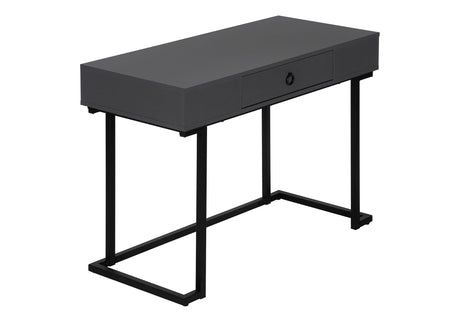 Computer Desk For Home Office, Glossy, Storage Drawer HouseOfZazla