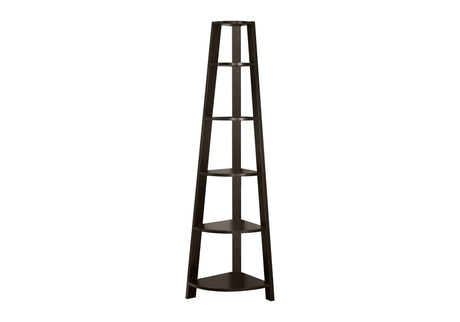 5 Tier Bookshelf, Bookcase, Etagere, Corner HouseOfZazla