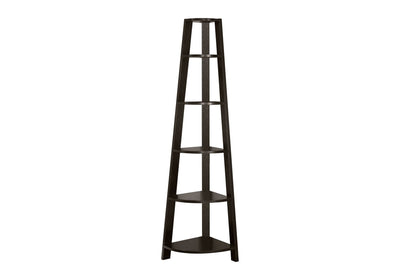 5 Tier Bookshelf, Bookcase, Etagere, Corner