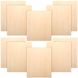 1/16 x 10 x 12 Inch Basswood Sheets Unfinished Wood Sheets Basswood Blank Sheet Thin DIY Wood Pieces for Arts and Crafts DIY Cutting Wood Burning Jetec