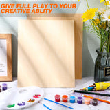 1/16 x 10 x 12 Inch Basswood Sheets Unfinished Wood Sheets Basswood Blank Sheet Thin DIY Wood Pieces for Arts and Crafts DIY Cutting Wood Burning Jetec