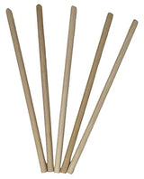 1/2 Inch Wooden Dowel Rods .5 Inches Thick by 12 Inches Tall Round Unfinished Hardwood (5) bark and lindy