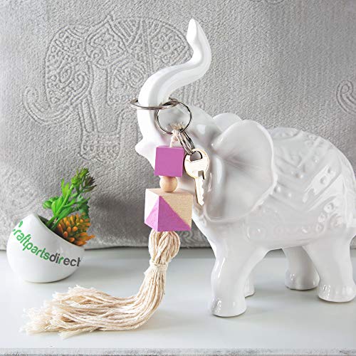 1/2 inch Wood Blocks | Natural Unfinished Craft Wooden Cubes -by CraftpartsDirect.com | Bag of 500 Craftparts Direct