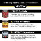 1/2 pt Minwax 13407 Clear Pre-Stain Wood Conditioner Minwax