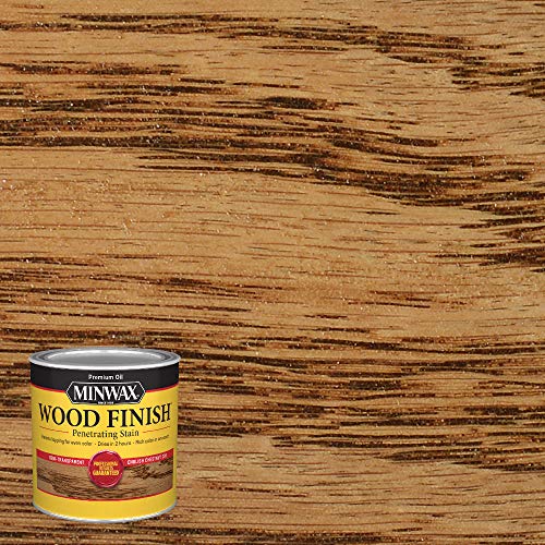 1/2 pt Minwax 22330 English Chestnut Wood Finish Oil-Based Wood Stain Minwax