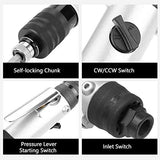 1/4" Air Straight Pneumatic Screwdriver,1000RPM Mini Handhold Pneumatic Screwdriver Kit,Industrial Screw Driver Tool Jectse