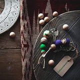 1/4 Inch Wooden Round Ball | DIY Decorative Wood Crafting Balls | Unfinished Wood Spheres - by Craftpartsdirect.com | Bag of 100 Craftparts Direct