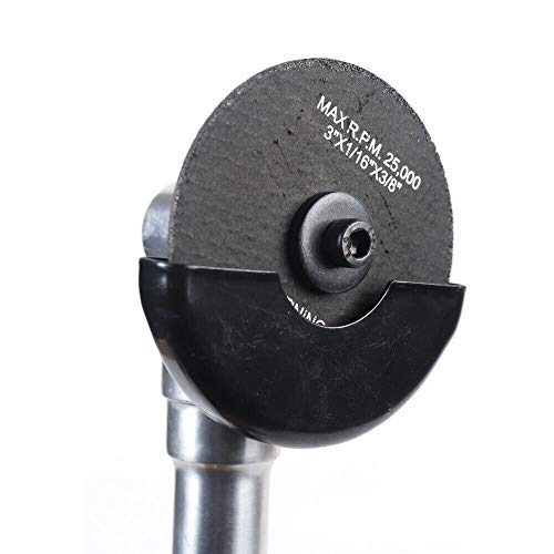 1/4" Pneumatic Angle Grinder Air Cutting Machine Long Handle Air Angle Grinding Cutter Sander Tool 90PSI 18000RPM DNYSYSJ