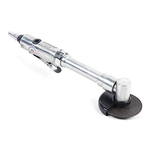 1/4" Pneumatic Angle Grinder Air Cutting Machine Long Handle Air Angle Grinding Cutter Sander Tool 90PSI 18000RPM DNYSYSJ