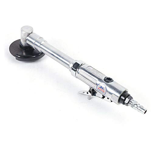 1/4" Pneumatic Angle Grinder Air Cutting Machine Long Handle Air Angle Grinding Cutter Sander Tool 90PSI 18000RPM DNYSYSJ
