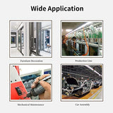 1/4'' Pneumatic Screwdriver,Positive And Negative Rotation Air Screwdriver,9000Rpm Pneumatic Air Screwdriver,Stepless Speed Regulation And High Liccx