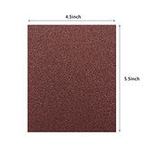 1/4 Sheet Sandpaper 4.5 x 5.5 Inch, Wet Dry Sand Paper, 30Pcs Sanding Sheets for Palm Sanders Hand Sanding Blocks on Woodworking, Metal, Primers, YGFRSTO