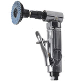 1/4" air die grinder with 20 pcs sanding discs, right angle, ergonomic grip, polished angle pneumatic die grinder, air die grinder kit PROSHI