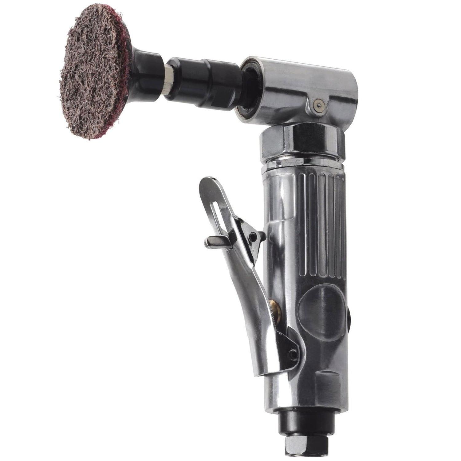 1/4" air die grinder with 20 pcs sanding discs, right angle, ergonomic grip, polished angle pneumatic die grinder, air die grinder kit PROSHI