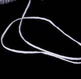 1 Roll 200Feet(61M) Organic Cotton DIY Natural Candle Braided Wicks Twine String Spools Rope for Candle DIY and Candle Making SYBL