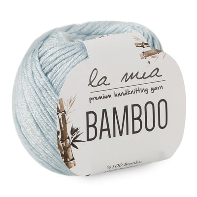 1 Skein La Mia Bamboo, 100% Bamboo, Each 1.76 Oz (50g) / 125 Yrds (115 m), 3 : Light-Dk, Blue L069