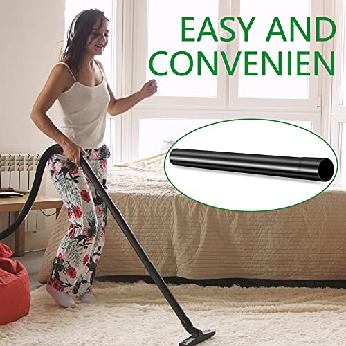 1.25 Inch Vacuum Extension Wand Black Vacuum Attachments Vacuum Accessories Vacuum Wand for Vacuum Cleaner Compatible with Shop Vac Accessories Honoson