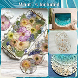 1.2 Gallons Epoxy Resin Kit -Crystal Clear Resin and Hardener Resin Epoxy kit,No Yellowing, No Bubbles Casting Resin Perfect for Jewelry Making Molds DPYRUI